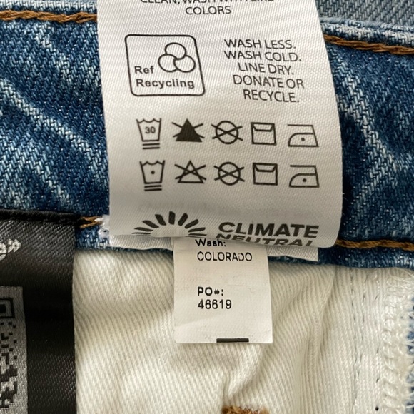 Reformation Cynthia Straight Leg Jeans‎ Size 27 High Rise $178 Colorado Wash - Picture 8 of 8